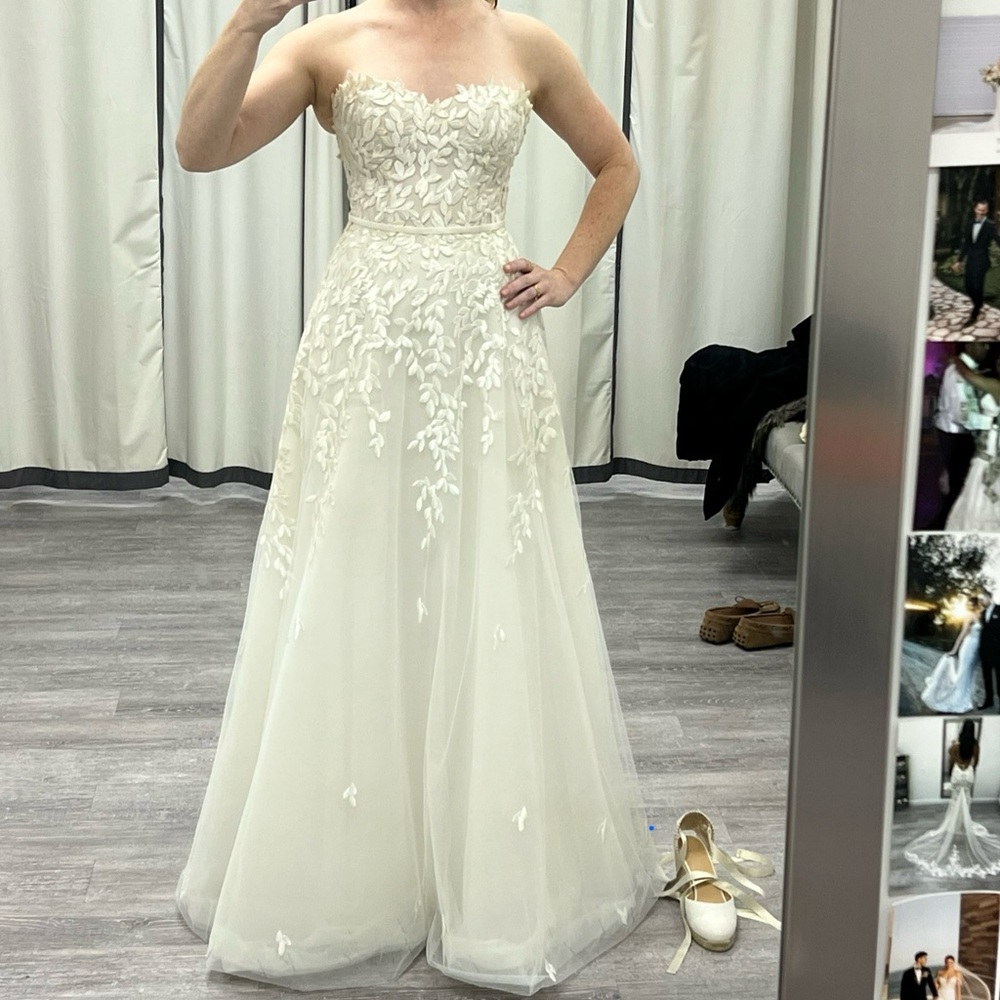 Mira Zwillinger Charla Wedding Gown Size 4/6/8 Sample